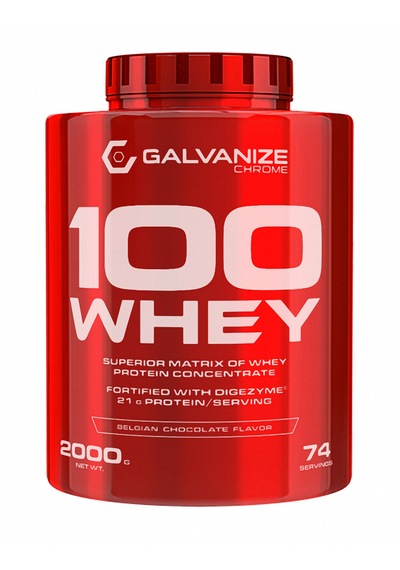 Galvanize Nutrition 100 Whey Protein 74 Servis 2000 Gr Belçika Çikolatası Çikolata