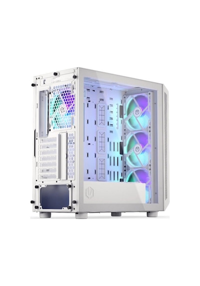 Arx 700 White Argb Mesh Temperli Cam Usb 3.2 Gen 2 Mid Tower Atx Gaming Kasa Ey2a017