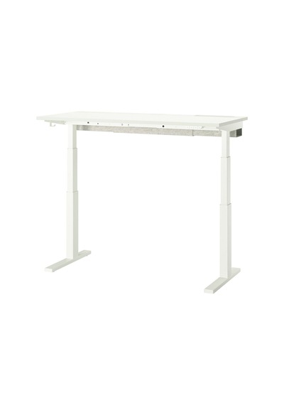 Yüksekliği Ayarlanabilen Çalışma Masası, Beyaz, 140x60 Cm, Elektrikli Beyaz Yüksekliği Ayarlanabilen Çalışma Masası, Beyaz, 140x60 Cm, Elektrikli Beyaz
