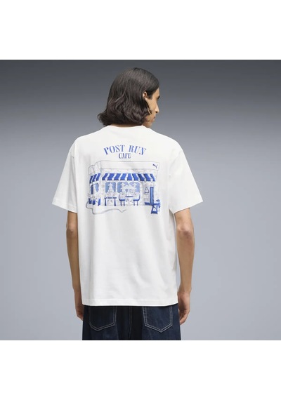 Puma Graphıc Puma Cafe Tee Beyaz Erkek T-shirt