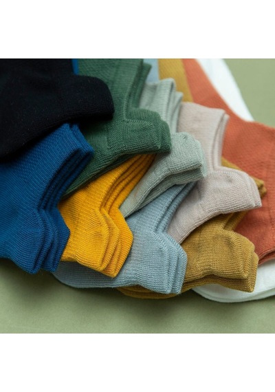 Bgk Unisex Spor Patik Renkli Çift Çok Renkli