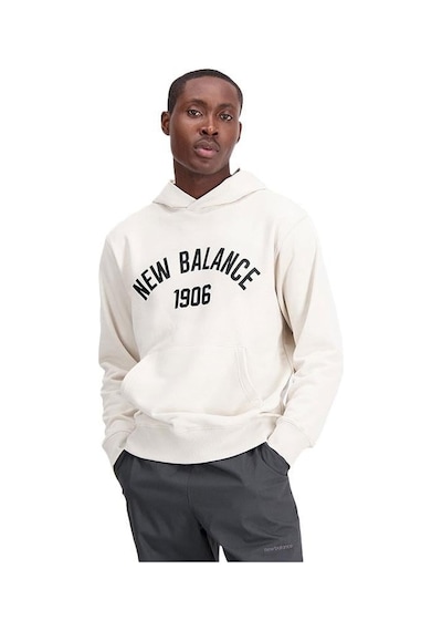 New Balance Erkek Sweatshirt Lifestyle Mnh1406-mbm Gri
