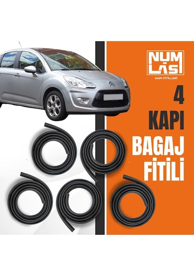 Citroen C3 2.nesil 4 Kapı + Bagaj Fitili-a Kalite-numlas-nm3461