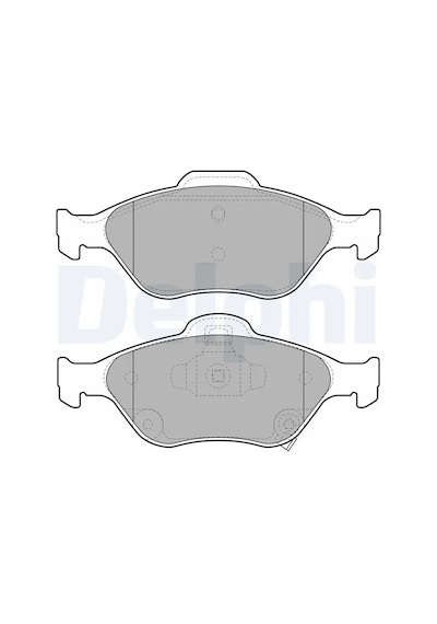 Toyota Verso On Fren Balatasi 2.0 D-4d 2011-2012 Delphı Lp2005
