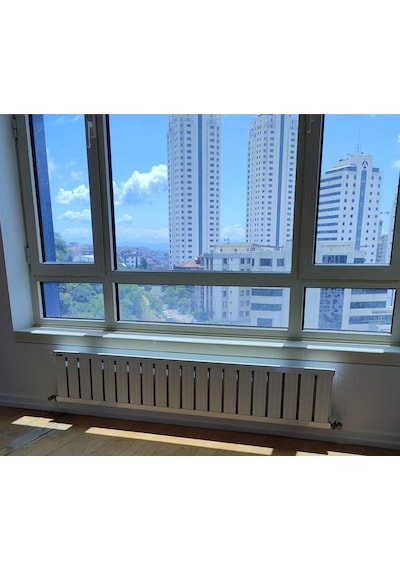 Alüminyum Panel Radyatör Klasik 300x18 Ral 9010 Kırık Beyaz