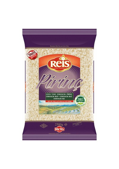 Reis Osmancık Pirinç 2,5 Kg - 4 Adet Tarı