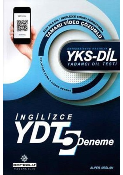 Borealıs Yks-Dil İngilizce 5 Deneme Video Çözümlü