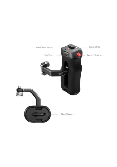 Smallrig 4928 Yan Tutamağı Ve Geri Tetik Mekanizması 1/4''-20 Vida