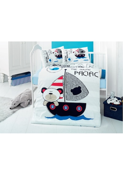 Komfort Home Bebek Uyku Seti %100 Pamuk / Pacific