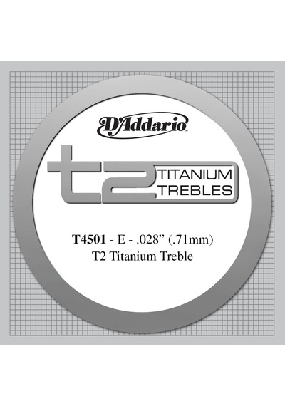 Daddario T4501 Klasik Gitar Tek Tel T2 Serisi - Tiz Tel