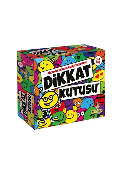 Dikkat Kutusu (3-6 YAŞ) Pikto Ile Zekamı Geliştiriyorum Dikkat Kutusu (3-6 YAŞ) Pikto Ile Zekamı Geliştiriyorum