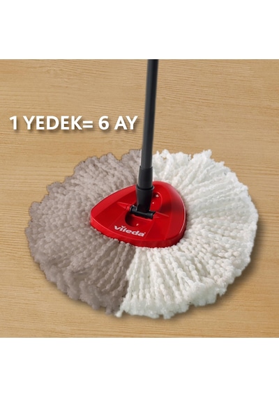 Vileda Turbo Yedek Paspas %100 Mikrofiber 4 Adet