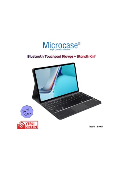 Huawei Uyumlu Matepad 11 2021 Bt Touchpad Klavyeli Standlı Kılıf Bkk5