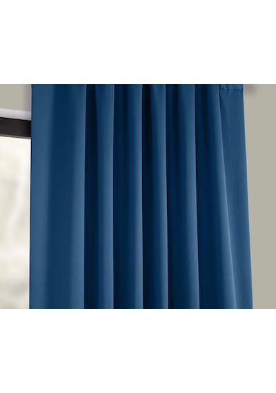 Evdepo Home Blackout Karartma Fon Perde Indigo Mavi