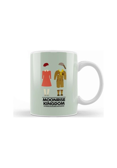 Moonrise Kingdom Outfit Movie Silhouette Kupa Bardak Porselen Karışık