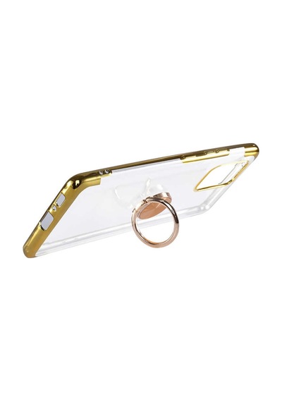 Galaxy A91 (S10 Lite) Kilif Gess Kenarlari Renkli Yüzük Aparatli 492708478