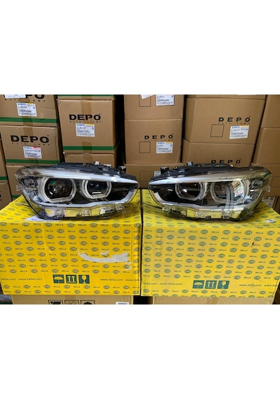 Bmw 1 Serisi F20 Lci 2015-2019 Arası Hella Led Sağ Ve Sol Far Takım 63117414141 / 63117414142