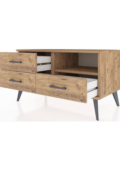 Hyperion Şifonyer Tek Raflı 3 Çekmeceli 88x44x48 Çam-çam Çam Hyperion Şifonyer Tek Raflı 3 Çekmeceli 88x44x48 Çam-çam Çam