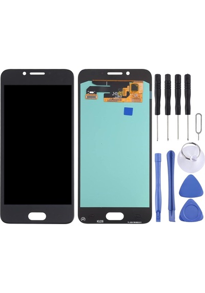 Samsung Uyumlu Galaxy C5 Pro C5010 Oled Lcd Ekran Dokunmatik Siyah