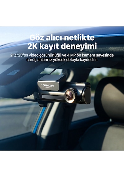Titan Çift Araç Kamerası 2k 1080p Arka, Gps, 5.8ghz Wifi, 3.59" Ips Ekran, 512gb Sd Destek X6452