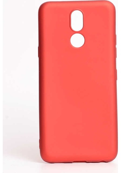 LG Uyumlu K40 Kılıf Zore Premier Silikon Kapak Saks Mavi