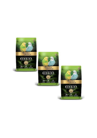 Gold Wings Premium Muhabbet Yemi 3 x 1 KG