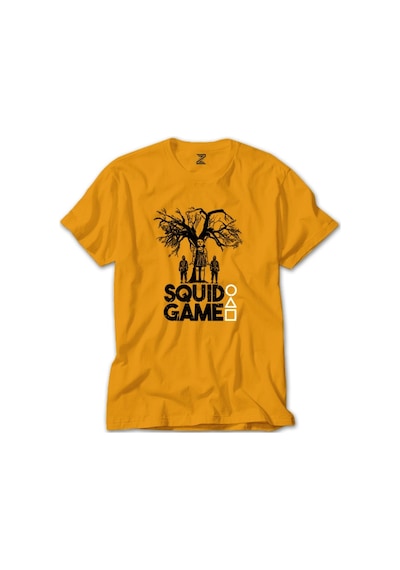 Squid Game Doll Sarı Tişört-Sarı