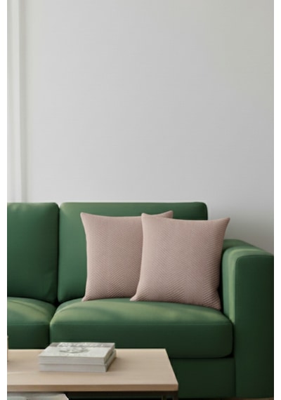 Miracolo Home Kahverengi Pamuklu Dekoratif Kırlent Kılıfı 43x43 2 Adet