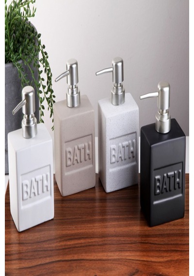 Buççin Online Mağaza Stoneware Sıvı Sabunluk 2651 Porselen Turuncu Çok Renkli
