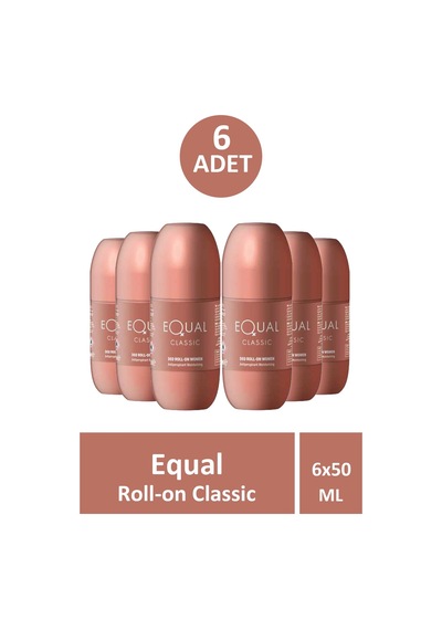 Equal Kadın Roll-on Deodorant 50 Ml 6 Adet