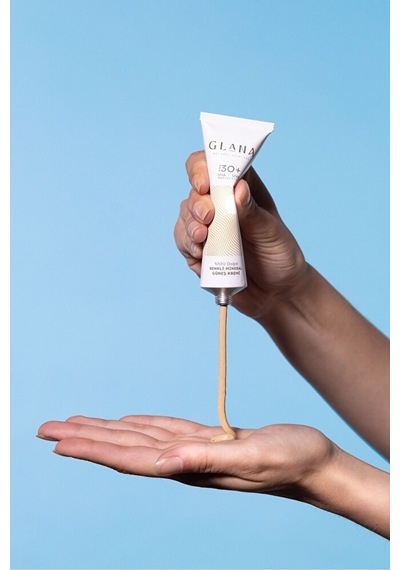 Glana Cosmetics Doğal Renkli Mineral Güneş Kremi SPF30+ 50 ML