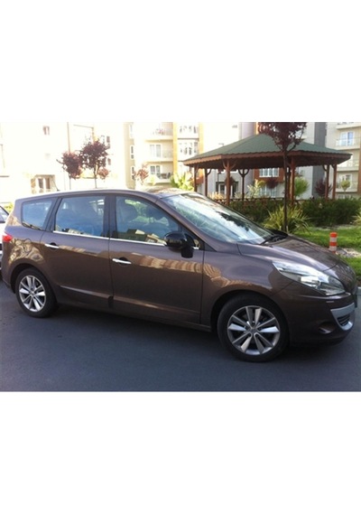 Db Chrome Renault Scenic 3 Cam Çıtası Nikelajı 2009 Sonrası 4  Par