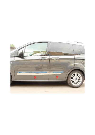 Ford Tourneo Courier Krom Yan Kapı Çıtası 4 Parça 2014-2023