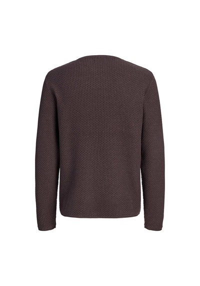 Jack & Jones Jprblumason Knıt Crew Neck Sn Kahverengi