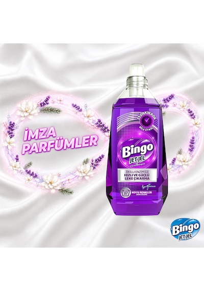 Bingo Jetjel Koyu Renkler Sıvı Deterjan 1480 ML