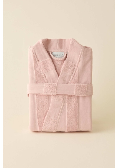 Kaşmir Home Zoe Muslin Bornoz Rose