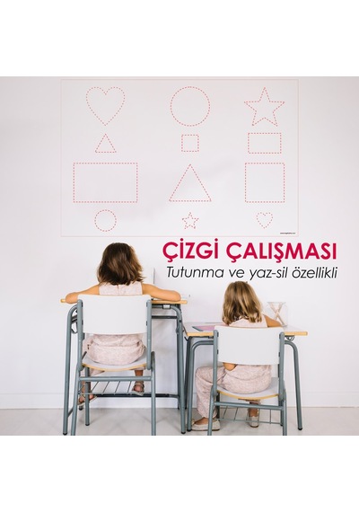 Çizgi Çalışması Statik Kağıt Tahta