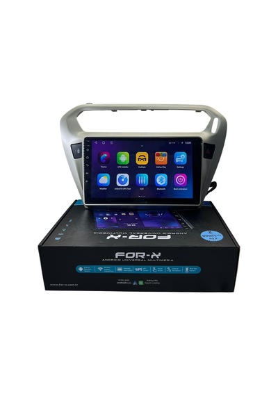 Peugeot 301 - C-elysee Şampanya Forx 6-128 Tam Profesyonel Oem Multimedia 9"