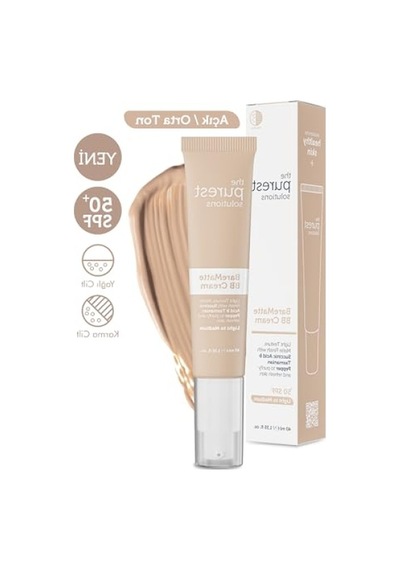 Bb Krem - Bare Matte, 40 Ml, Hafif Ve Orta Ton 00