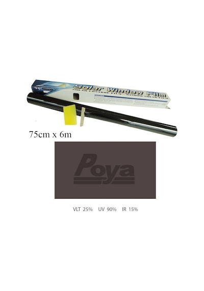 Siyah Cam Filmi 75Cm X 6M - Black %25 Aparatlı
