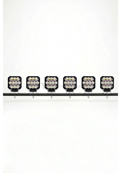 X Demmon Kırmızı 6'lı Led Bar
