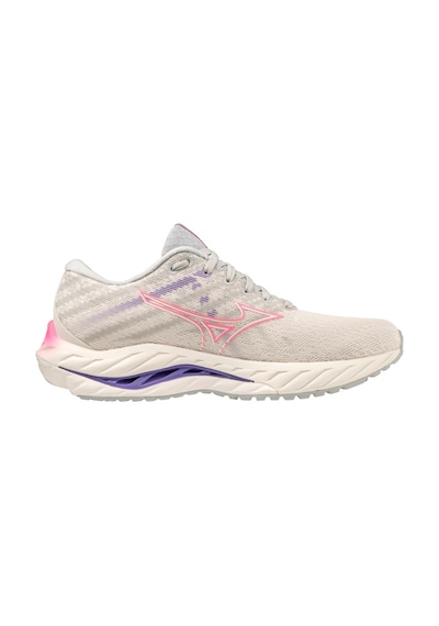 Mizuno Wave Inspire 19 Kadın Koşu Ayakkabısı Beyaz / Pembe Çok Renkli