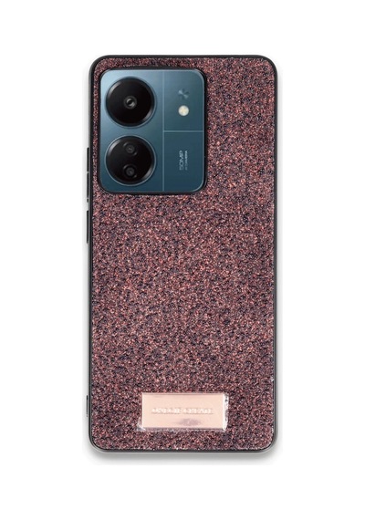 Onegif Xiaomi Redmi 13c Bright Simli Kapak - Derin Mor 0.2M-Çok Renkli