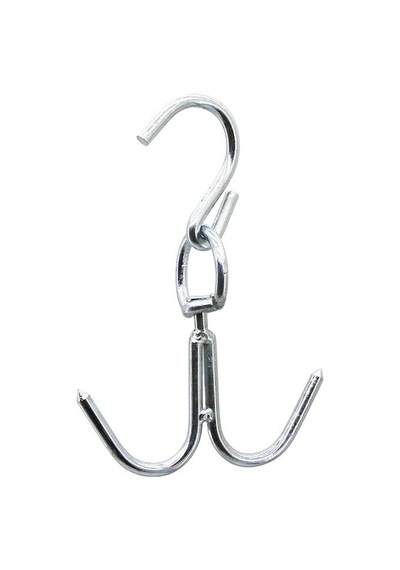 Baş Zincir 8 Mm W Kasap Kurban Çengel Kancası - Küçük Boy- 10'li Paket