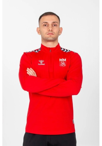 Hummel Otantik Sivasspor Antrenman Eşofman Üstü Kırmızı