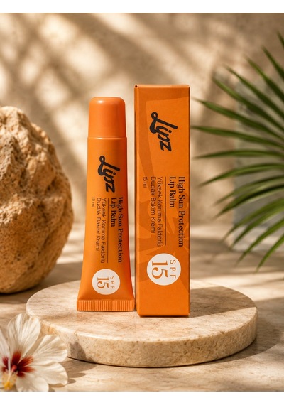 Lipz Spf 15 Dudak Bakım Kremi 15 Ml Güneşe Karşı Koruma Ve Yoğu