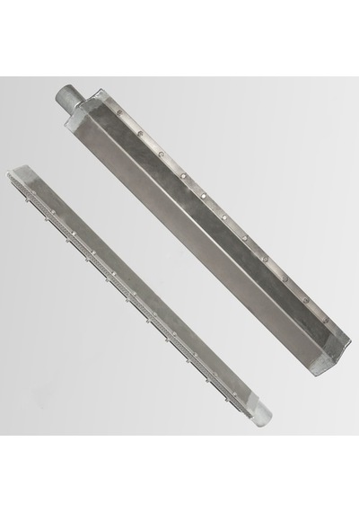 70 Cm Long Lamel Brülör Krom