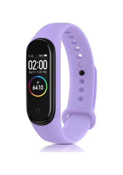 Jenerik Xiaomi Mi Band 4 Klasik Kordon - Lila