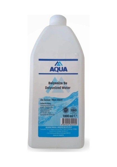 Aqua Deiyonize Su Distile Su 1 Lt - 16 Adet 1 Koli