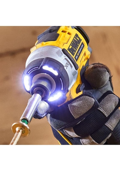 Dewalt DCF860N-XJ  XR Premium Kömürsüz Solo Akülü Darbeli Vidalama Makinesi